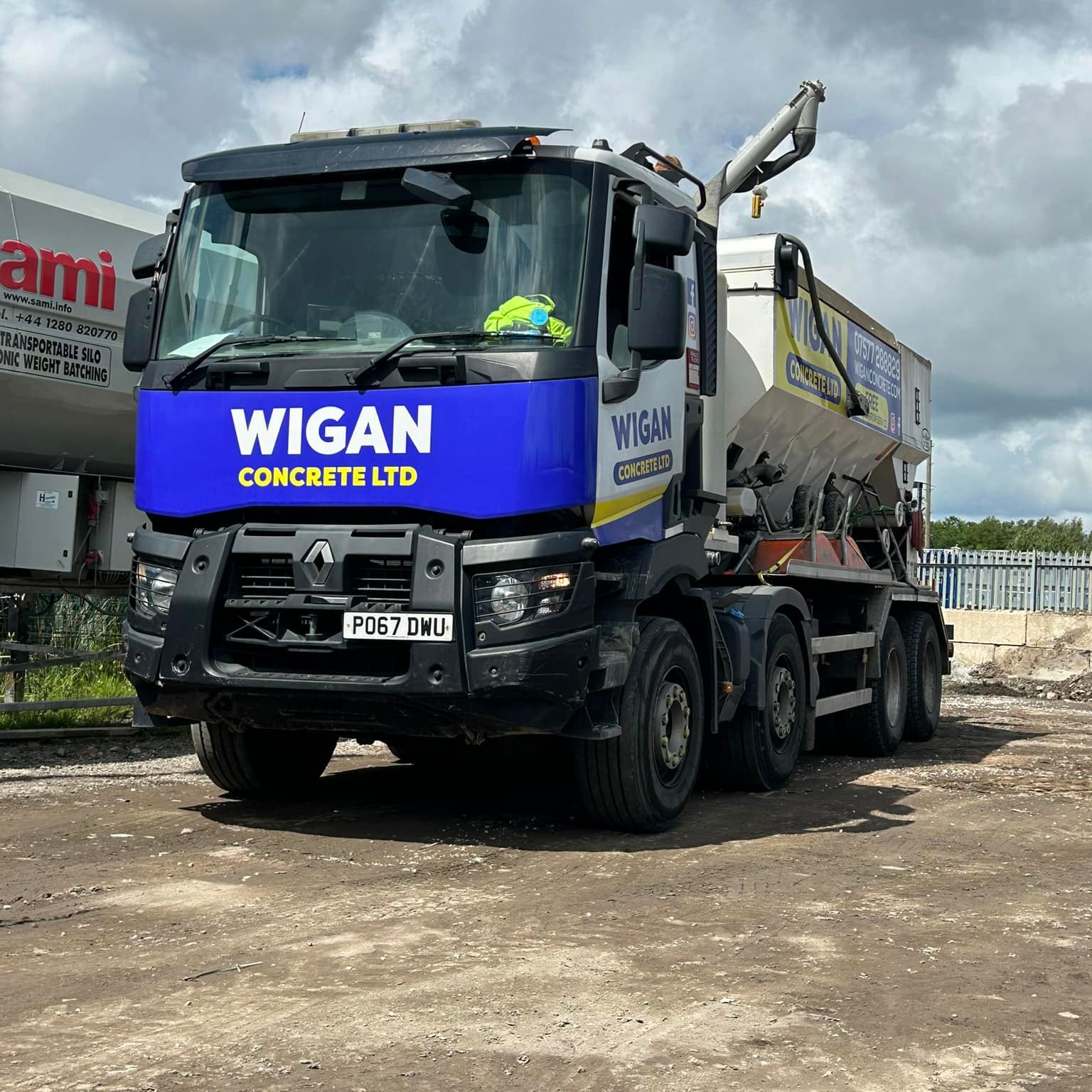 Concrete delivery team